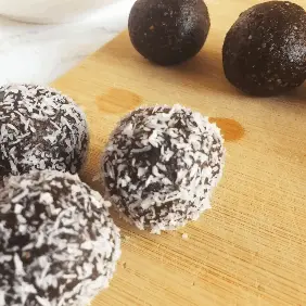 Step 4 to make energy balls