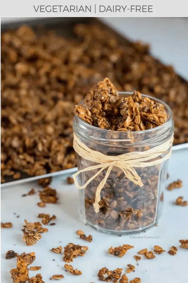 Almond Butter Granola, Healthy and Easy-To-Make | Claudia Canu