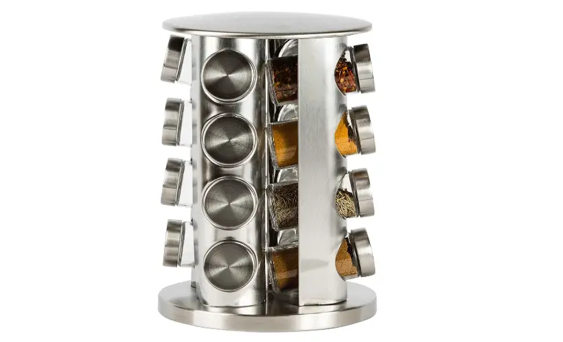 Countertop Spice Rack Stainless Steel, part of kitchen essentials