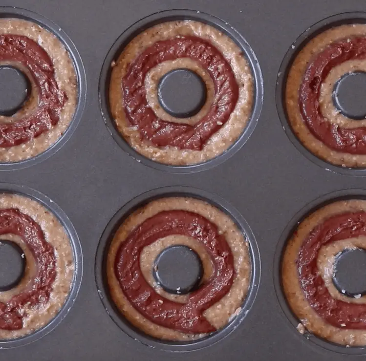 Step 5 on How to make baked donuts filled with healthy Nutella