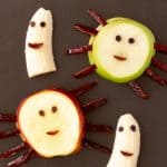 Healthy Halloween Snacks made with fruits
