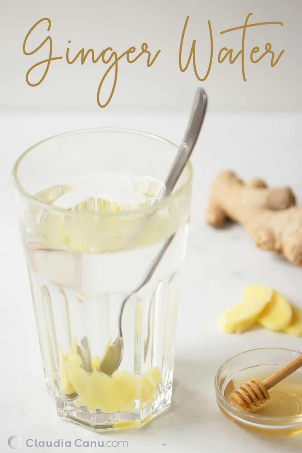 Quick And Easy Ginger Water Recipe ☕ Claudia Canu