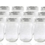 12 Mason jars