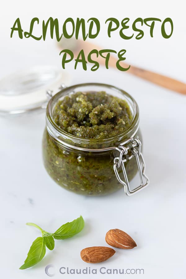 Almond Pesto Paste 🌿 Claudia Canu