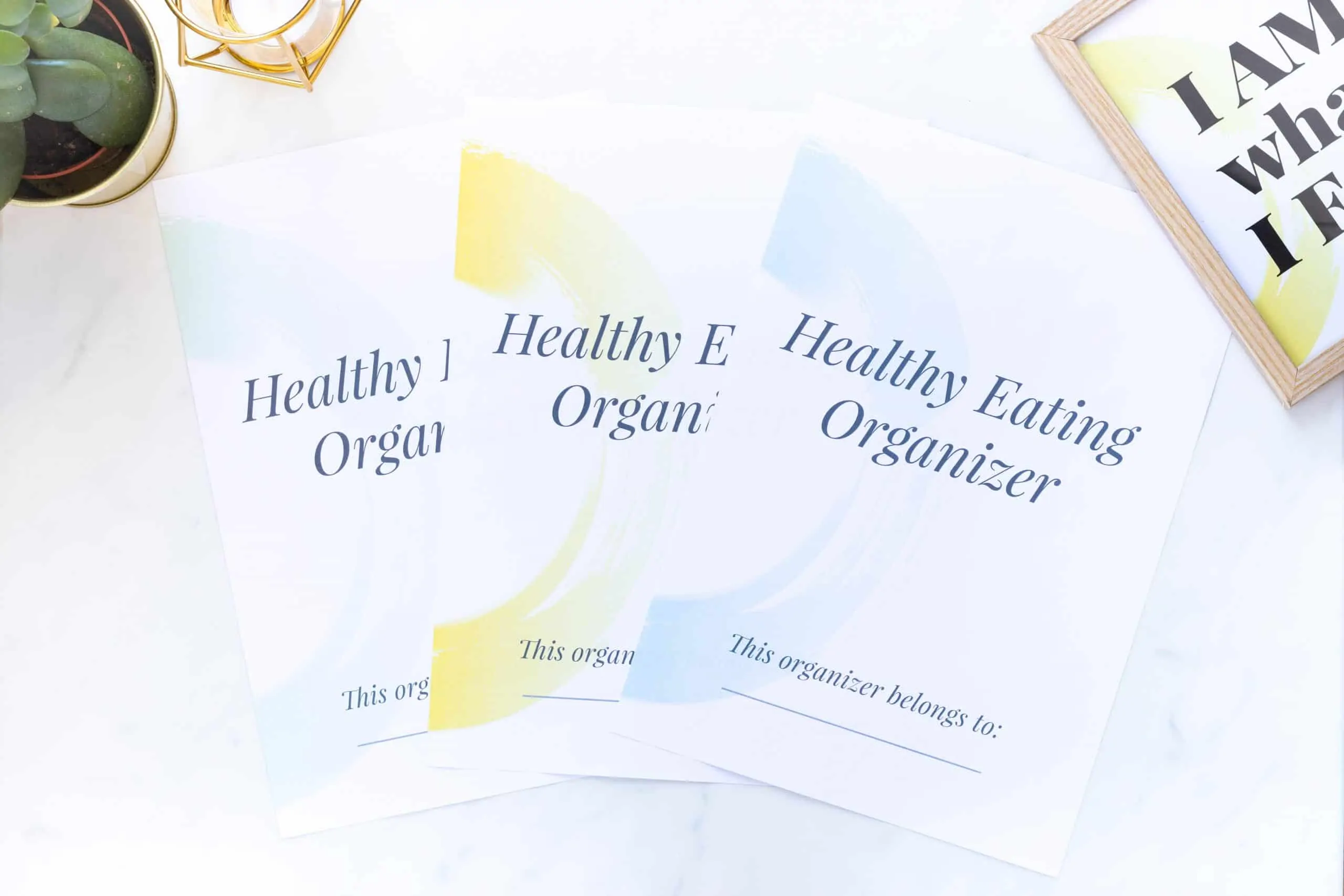 Healthy Eating Organizer Covers