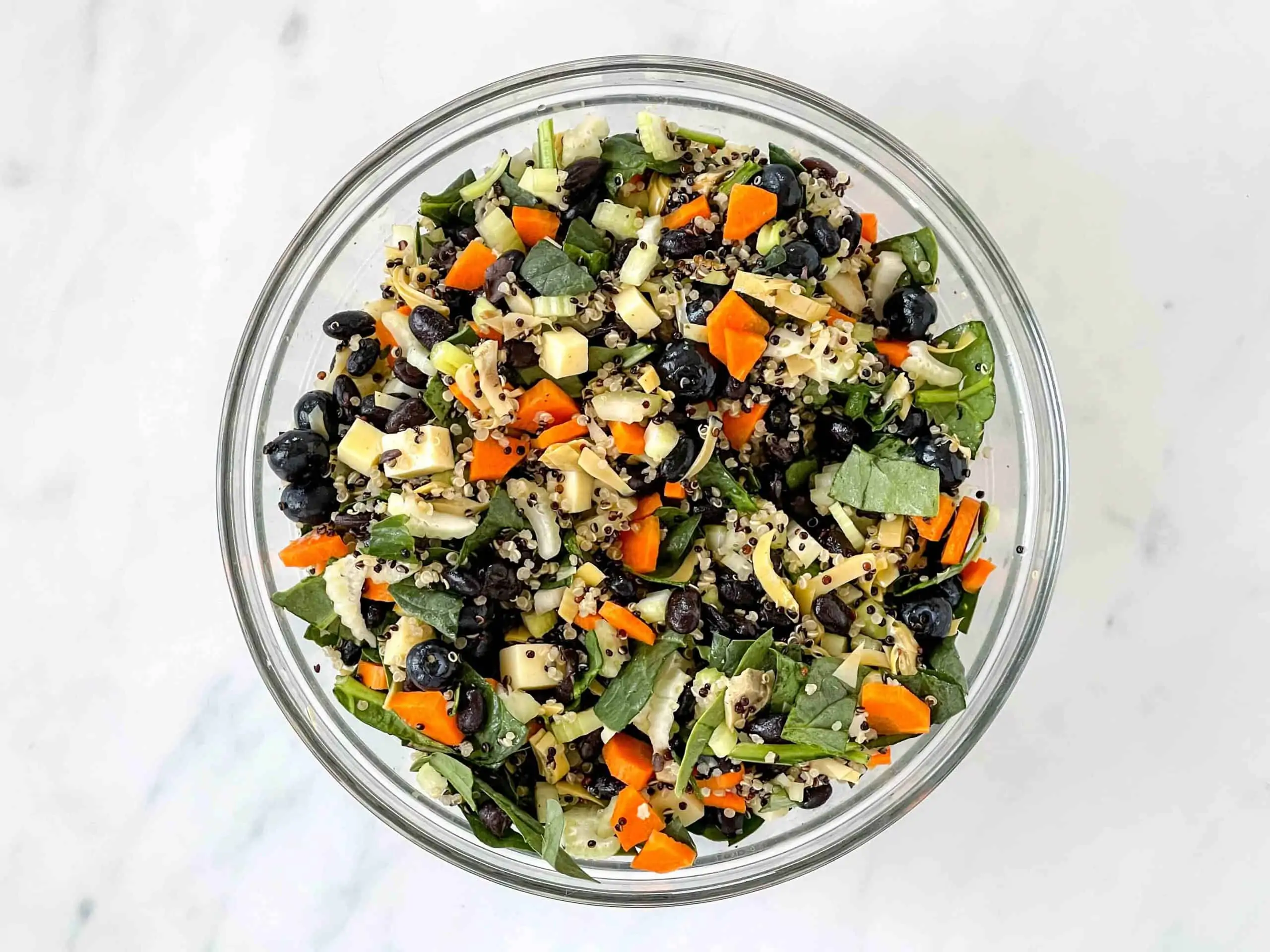 Crunchy Black Bean Salad Health Motivation by Claudia Canu